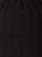 Шапка бини зимняя вязаная