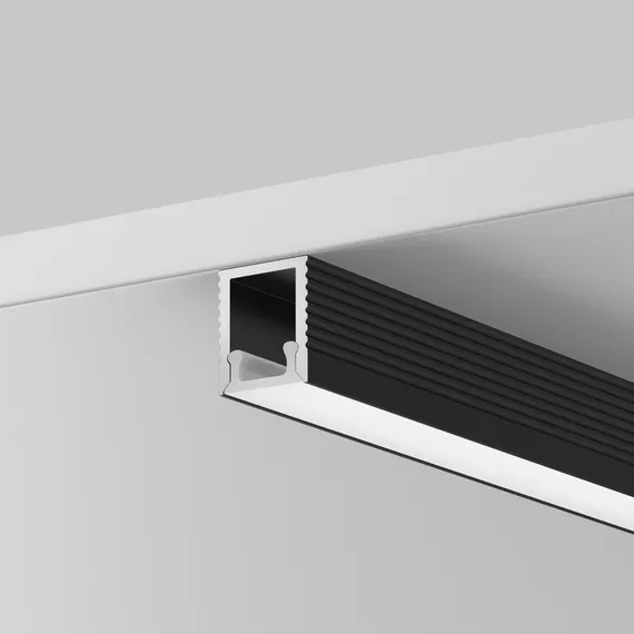 Алюминиевый профиль накладной 8x9 (Черный, 2 м), ALM-0809-B-2M 631002 Led Strip 631002