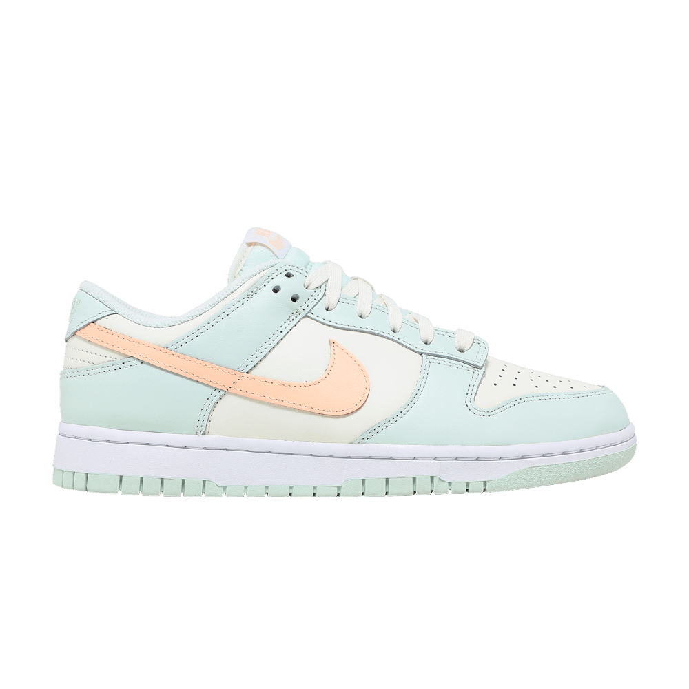 Кроссовки Nike Dunk Low Barely Green (Женская размерная сетка)