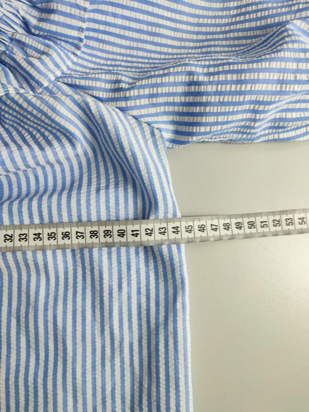 Блузка летняя в полоску 44 размер