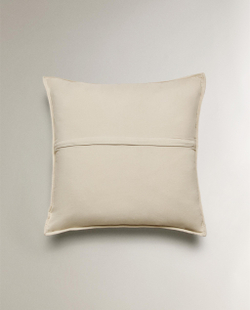 Zara Home наволочка декоративная из полиэстера, бежевый, 50x50 см