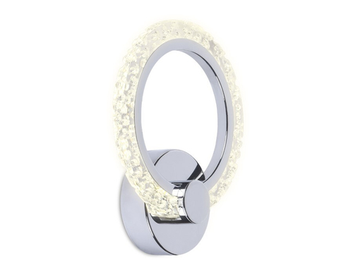 Настенный светодиодный светильник FA415 CH хром 6400K/3000K/4200K 12W 230*190*60