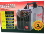 Сварочный аппарат инверторный Ресанта САИ-220ПН (ММА, 220 А, ПВ - 70%)