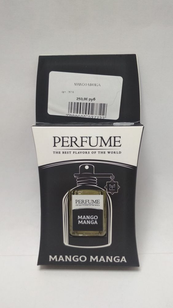 MANGO MANGA / Ароматизатор флакон (5мл) PERFUME c пробником (1 шт.)