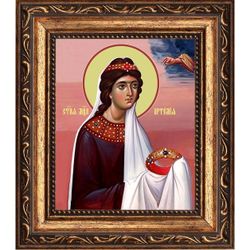 Артемия Римская мученица, царевна. Икона на холсте.