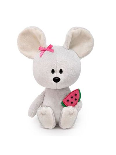 Мягкая игрушка Мышка Пшоня с арбузом 15см