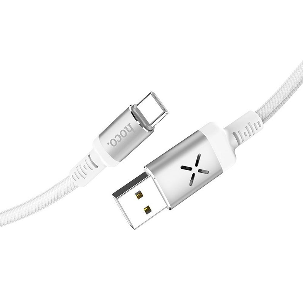 Кабель USB - Type-C Hoco U63 Белый