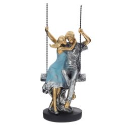 GAEM Фигурка декоративная "Влюбленная пара", L15 W11 H33 см