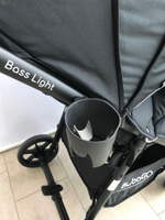 Коляска детская прогулочная BubaGo арт. BG 131-2 MODEL BASS LIGHT color/цвет Light grey/Светло-серый