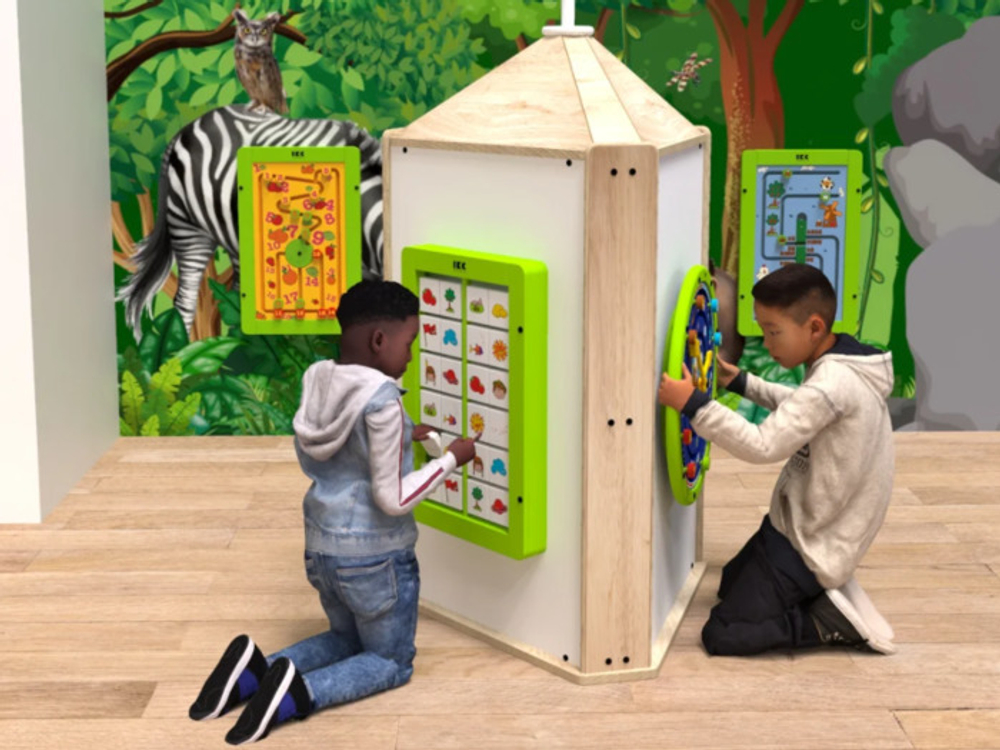 Игровая система с игровыми модулями PlayTower Башня