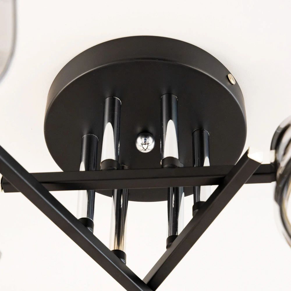 Citilux Клаус CL134165 Люстра потолочная Чёрная