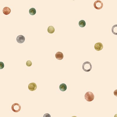 Горошки и круги на телесном