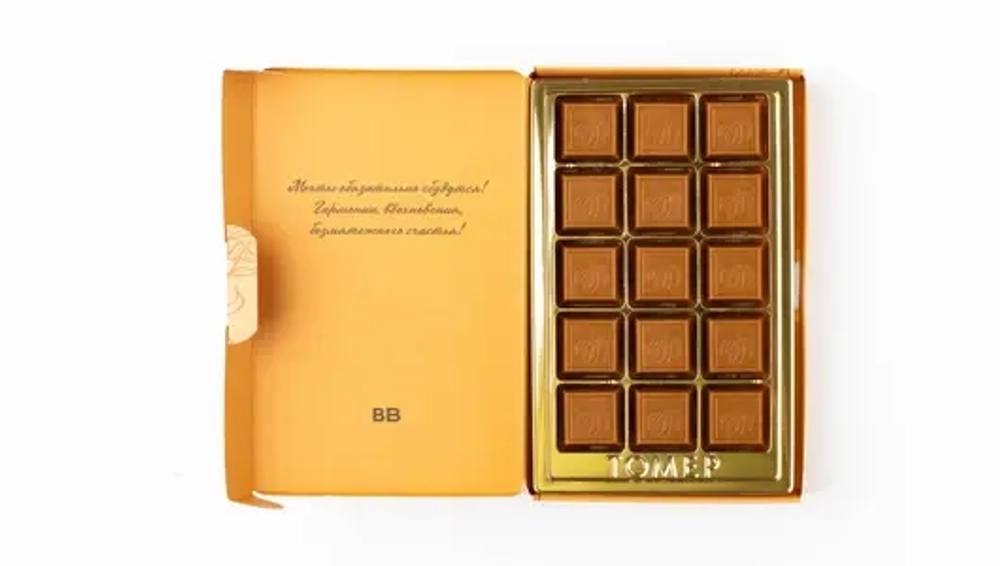 Шоколад карамельный, 90 гр