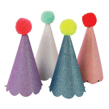 Колпачки с помпоном «Единороги» 8 шт