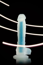 Фаллоимитатор ToyFa Bruce Glow – светящийся в темноте, 22 см