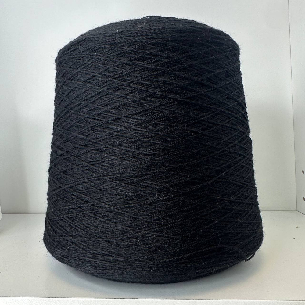 CASHMERE - Loro Piana; 100% кашемир; 700м/100гр (2/14); col. BLACK; цвет: черный