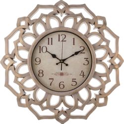 ЧАСЫ НАСТЕННЫЕ КВАРЦЕВЫЕ "ITALIAN STYLE" 46*46*4,5 СМ. ЦИФЕРБЛАТ ДИАМЕТР=22 СМ. (КОР=6ШТ.)