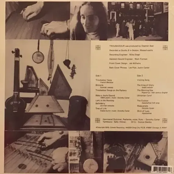 Dorothy Carter – Troubadour - LP