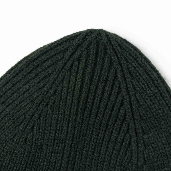 Шапка Stories темно-зеленая - фото 3