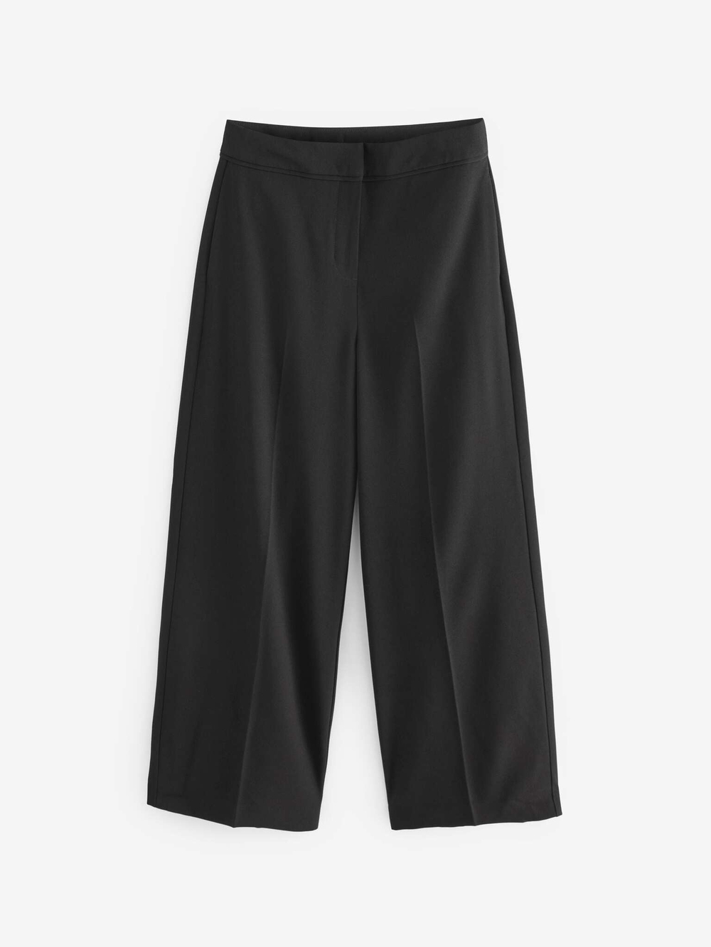 Брюки школьные с высокой талией для девочки Next Q76-908, Черный