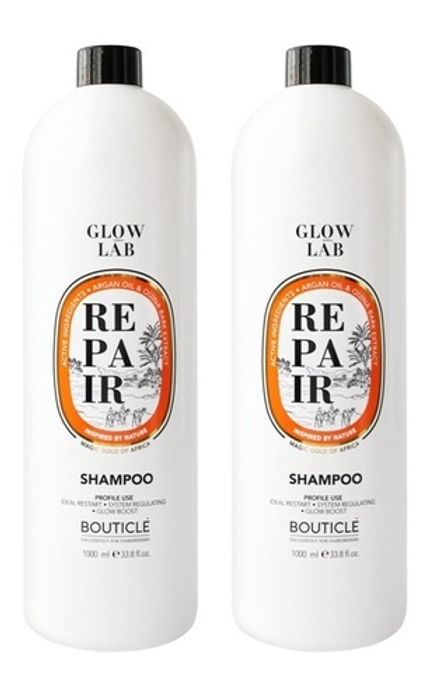 2 x  Восстанавливающий шампунь придающий сияние - ARGAN REPAIR ILLUMINATING SHAMPOO (1000мл)