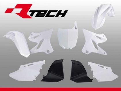 Комплект пластика Yamaha YZ/YZ-X 125-250 2002-2021 бело-черный R-KITYZ0-BN0-000 RTech