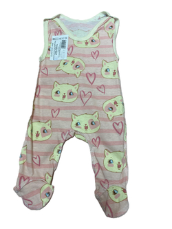 Ползунки длинные на кнопках швы наружу из кулирки (100% хлопок) на рост 56 см