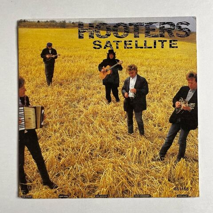 Винтажная виниловая пластинка LP The Hooters Satellite (Germany 1987) 7 дюймов, 45 RPM, Single