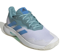 Мужские кроссовки теннисные Adidas CourtJam Control M - mint ton/pulse blue/cloud white