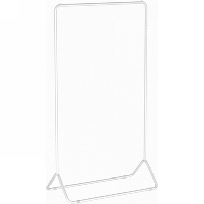 Вешалка гардеробная «Радуга 3», цвет белый, 82,5*42*150см