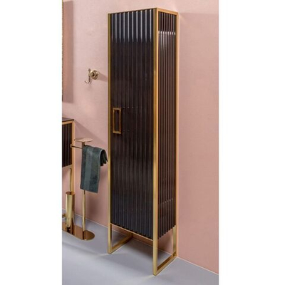 Пенал Armadi Art Monaco черный глянец + золото L 868-BG-L