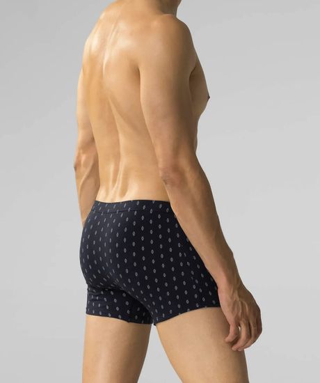 Трусы мужские боксеры (3шт), Atlantic 3MH-195, темно-синий + темно-голубой + серый