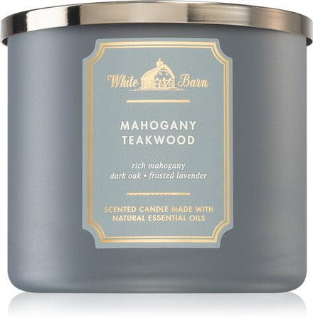Bath & Body Works Mahogany Teakwood - ароматическая свеча /   411  g  / GTIN 667554899940