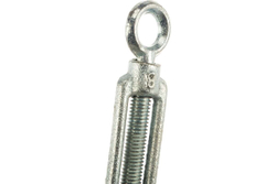 Талреп STAYER DIN 1480, крюк-кольцо, М8, 10 штук, оцинкованный 30515-08