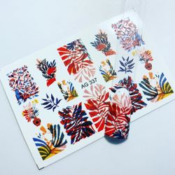 Gurunail Слайдер-дизайн 337 Листья