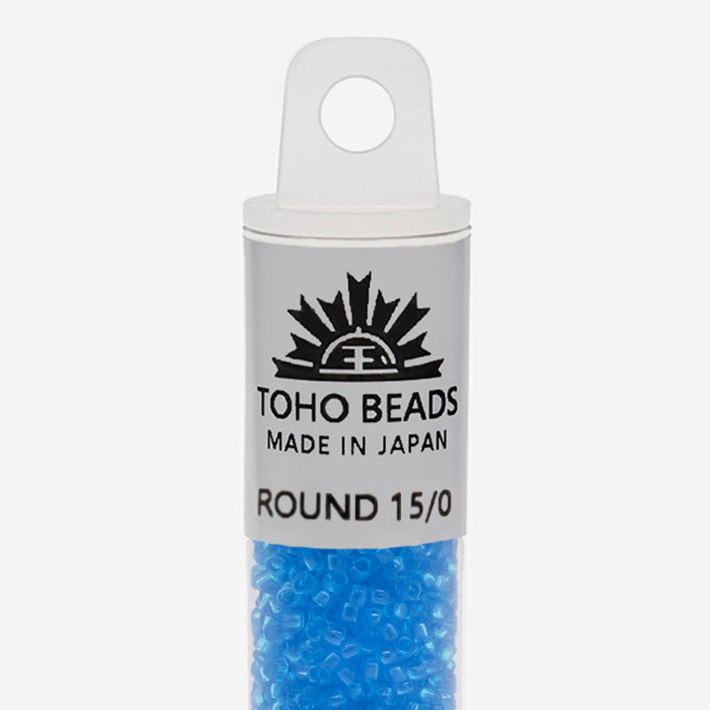 Японский бисер TOHO Round 15/0 (№3B), прозрачный