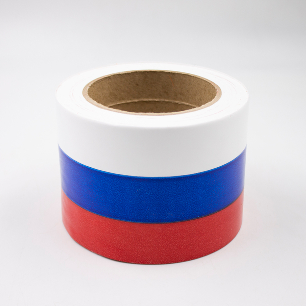 Лента полипропилен 8/50 "Триколор"