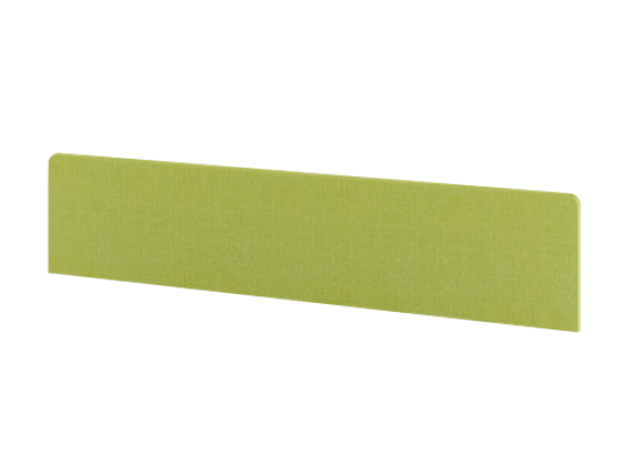 Экран фронтальный ЛДСП ткань Romeo 1650х370х32 512078-007 Лайм