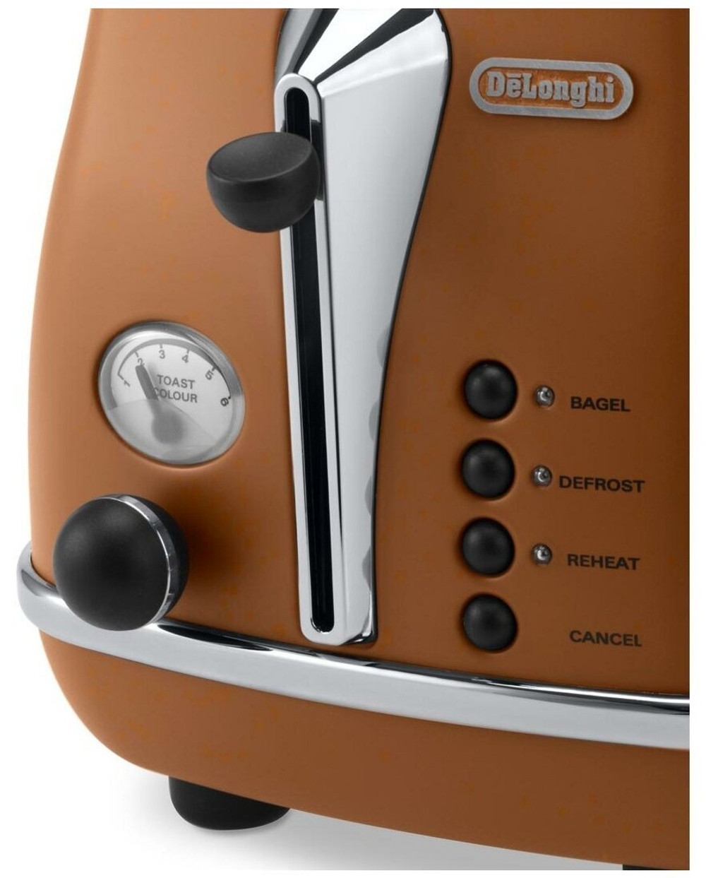 Тостер DeLonghi CTOV 2003.BW коричневый