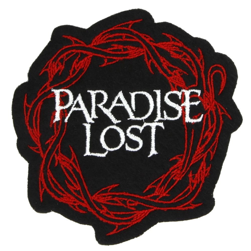 Нашивка с вышивкой группы Paradise Lost