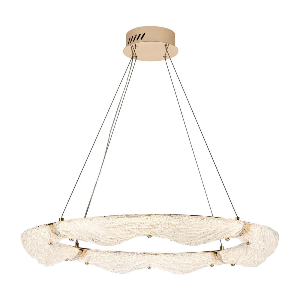 Подвесная светодиодная люстра Modelux ML.9366.800 GD