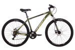 Велосипед FOXX 27.5" CAIMAN зеленый,сталь, размер 18"