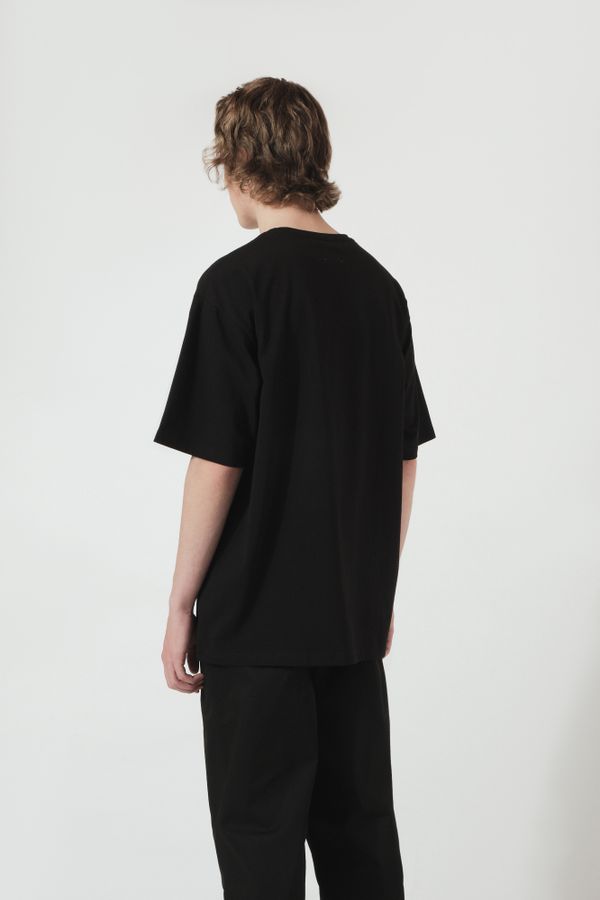 Футболка Черная Мужская - фото 4