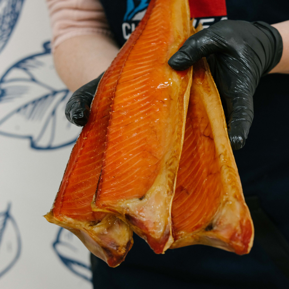 Кижуч (теша) холодного копчения