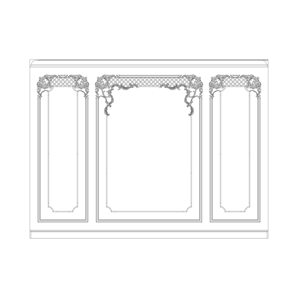 Стена RODECOR Захаржевский Ф2 
77302RC**