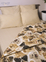 Простыня 2х спальная 180х215 см 100% хлопок