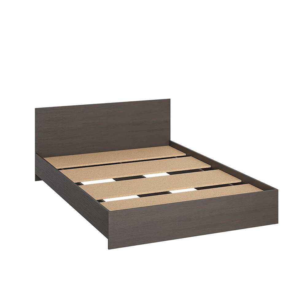 Кровать 140х200 с основанием ДСП Ронда КР-140, венге