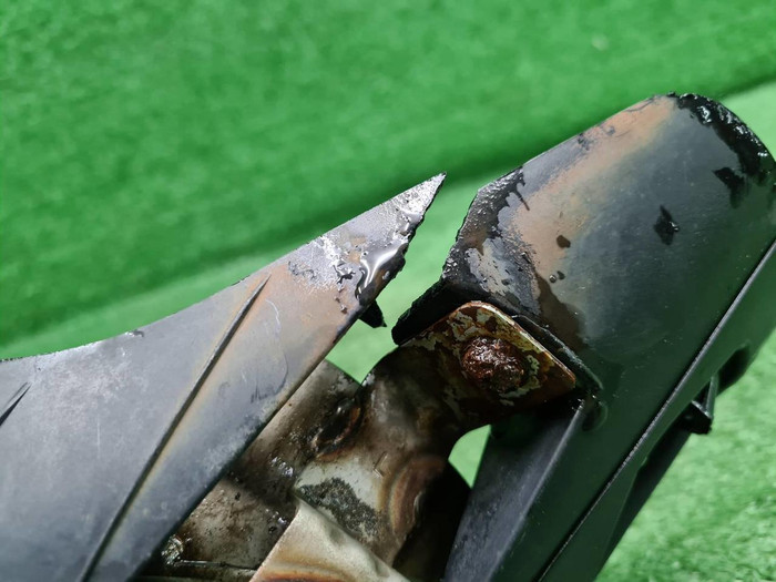 Насадка глушителя левая Geely Tugella (2022-2024)