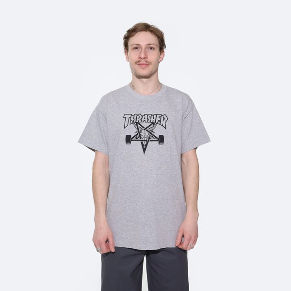 Футболка Thrasher Skategoat (grey) артикул: - купить в магазине Дайс