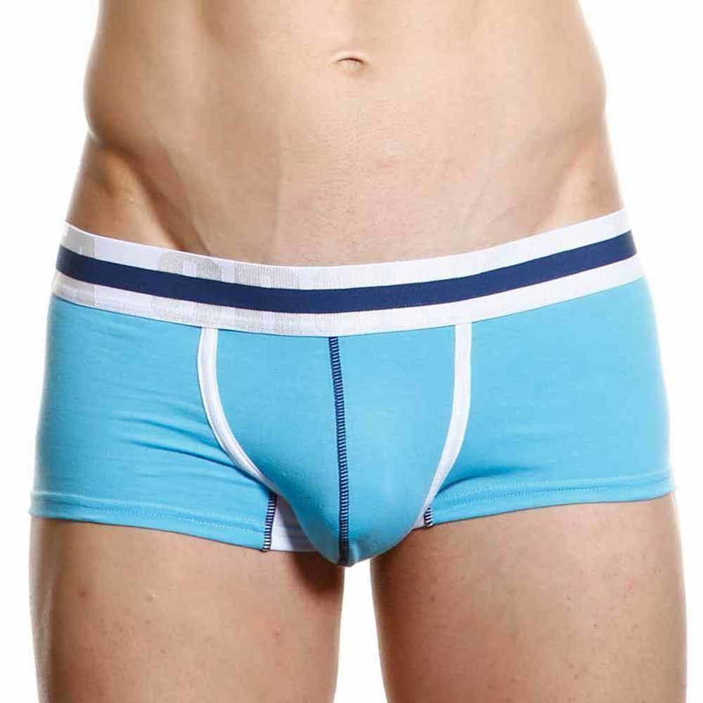 Мужские трусы хипсы голубые Croota Midpoint Hipster Blue CR00047
